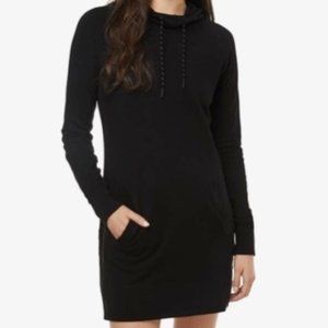 American Giant Black Hoodie Dress Medium